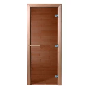 Дверь DoorWood «Теплый день» 1700*700, бронза, хвоя, 3 петли, 8мм