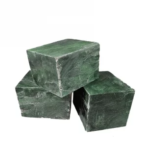 Банный камень нефрит Green Stone, колотый, 10 кг